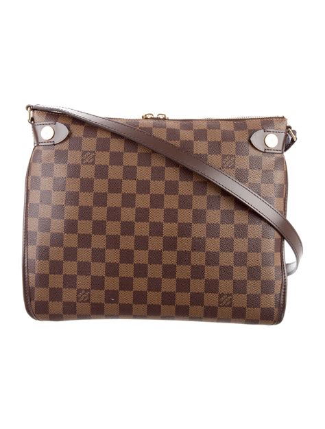 Louis Vuitton 2016 Damier Ebene Duomo Crossbody Bag 